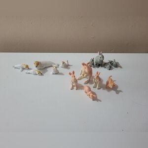 Vintage 1990s MEG In my Pocket Series Animals Set of 14.